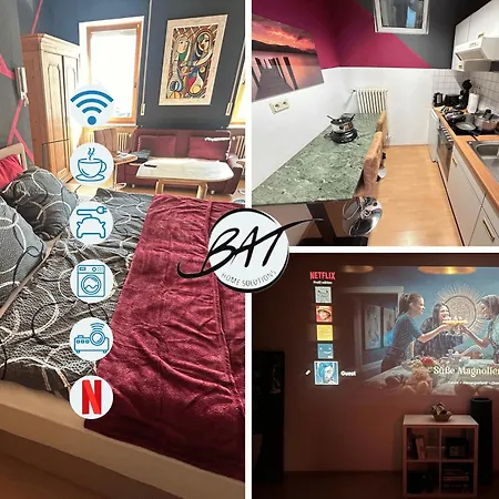 Apartment Zentrale Trier-euren Mit Heimkino, Kueche, Wallbox & Kostenlose Fahrraeder Trier