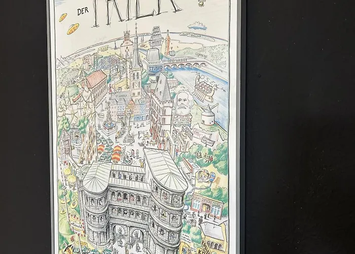 Apartamento Bat Home Solutions Trier-Euren - Alles Was Ein Hotel Nicht Bietet - 35 Qm Ferienwohnung, Heimkino, Wallbox, Kueche Fuer 4 Personen Trier