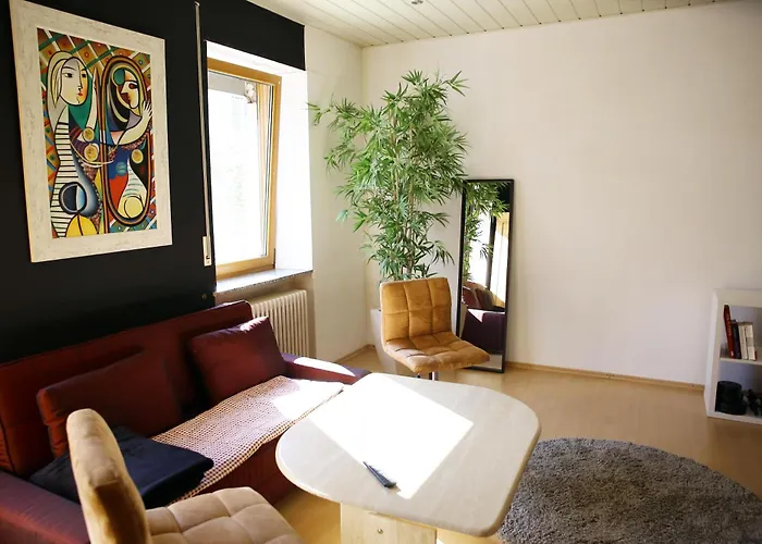 Lägenhet Bat Solutions Trier-euren - Alles Was Ein Nicht Bietet - 35 Qm Ferienwohnung, Heimkino, Wallbox, Kueche Fuer 4 Personen *